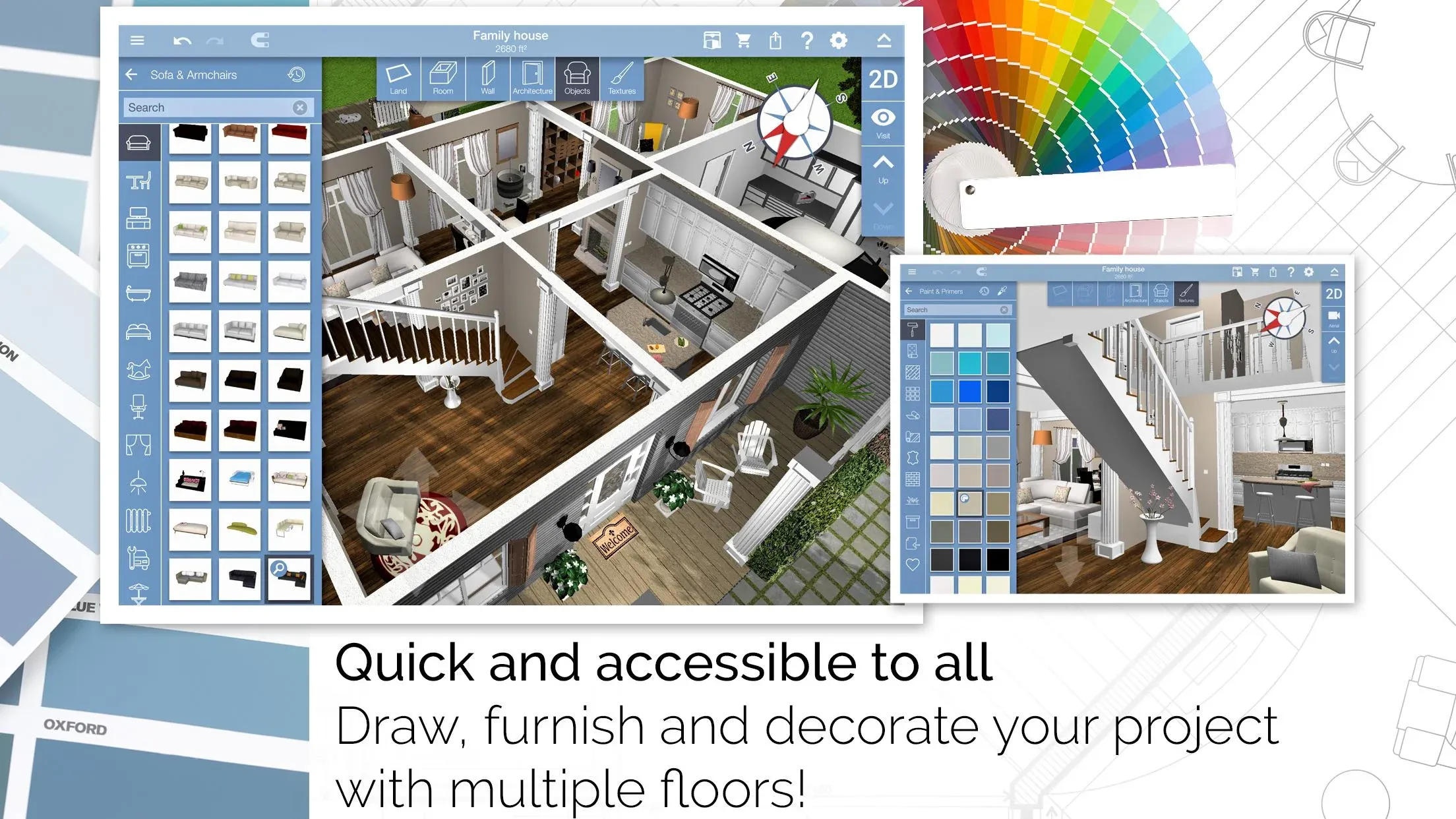 Home Design 3D v5.4.1 APK Мод (Всё открыто) Screenshot 3
