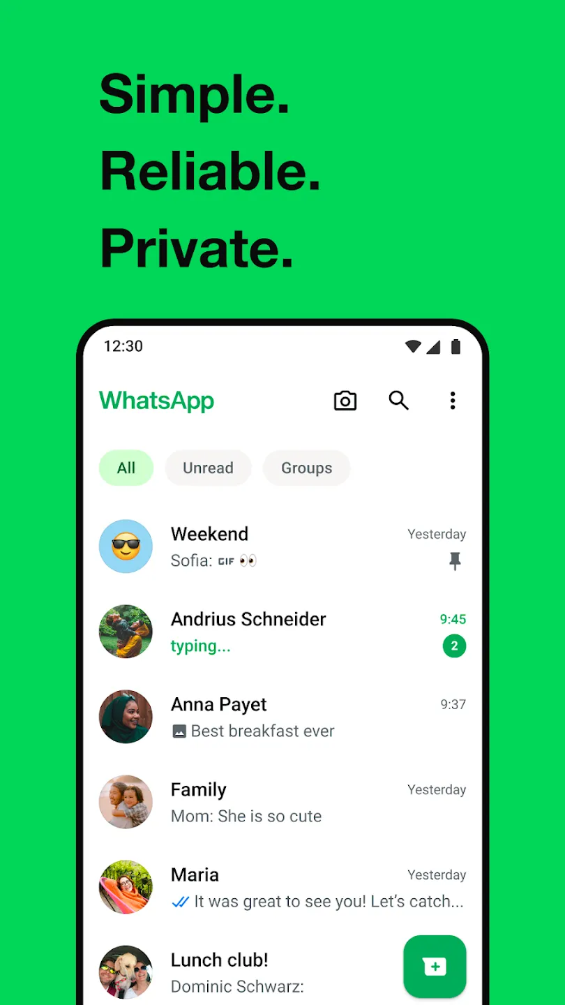 WhatsApp Messenger v2.26.16.72 APK Screenshot 1