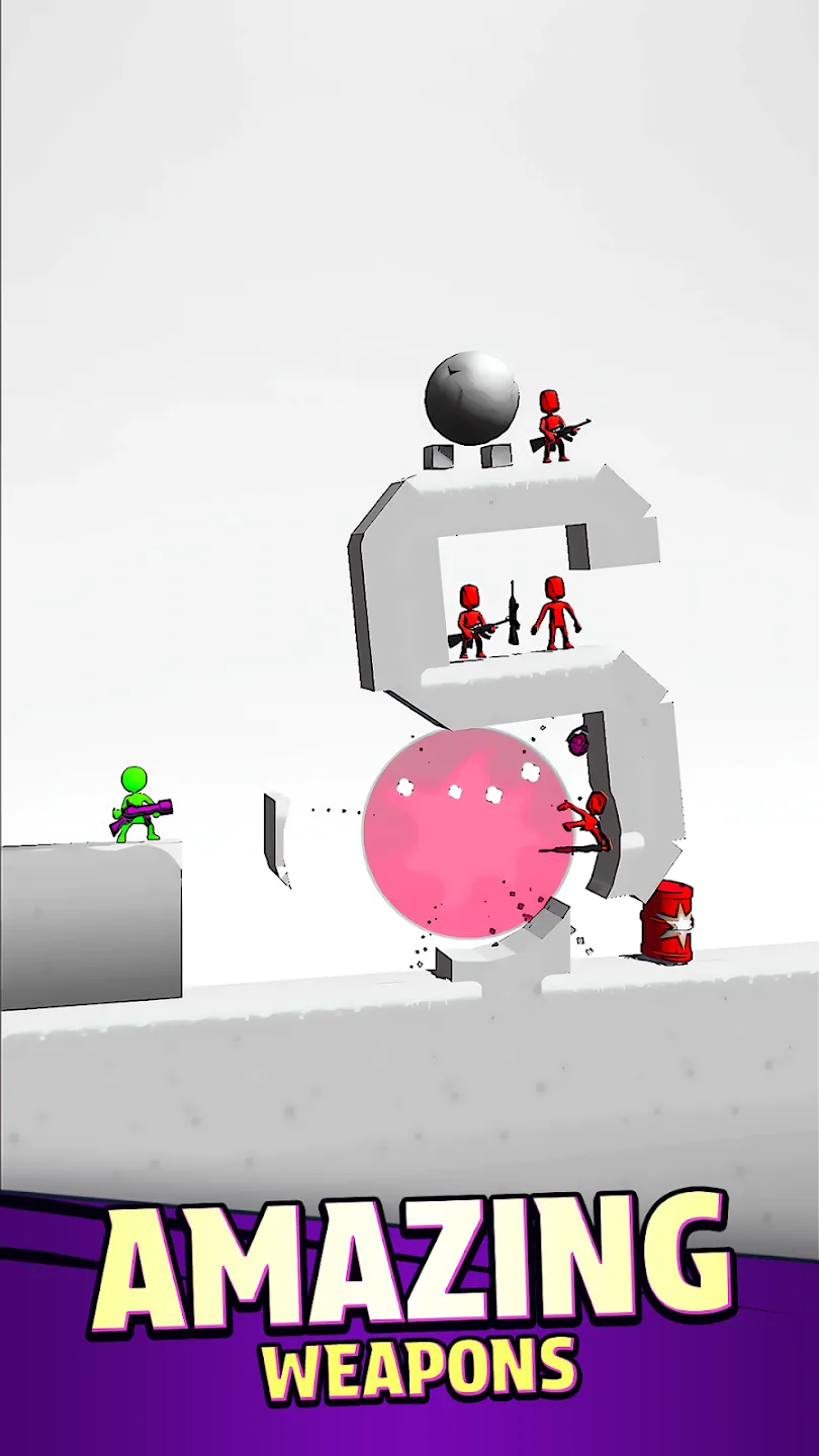 Bazooka Boy v2.2.75 APK Мод (Много денег) Screenshot 1