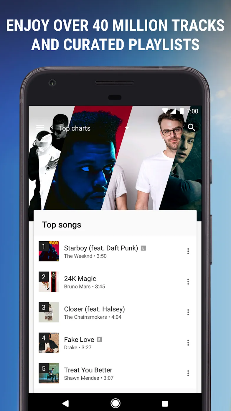 Google Play Музыка Screenshot 4