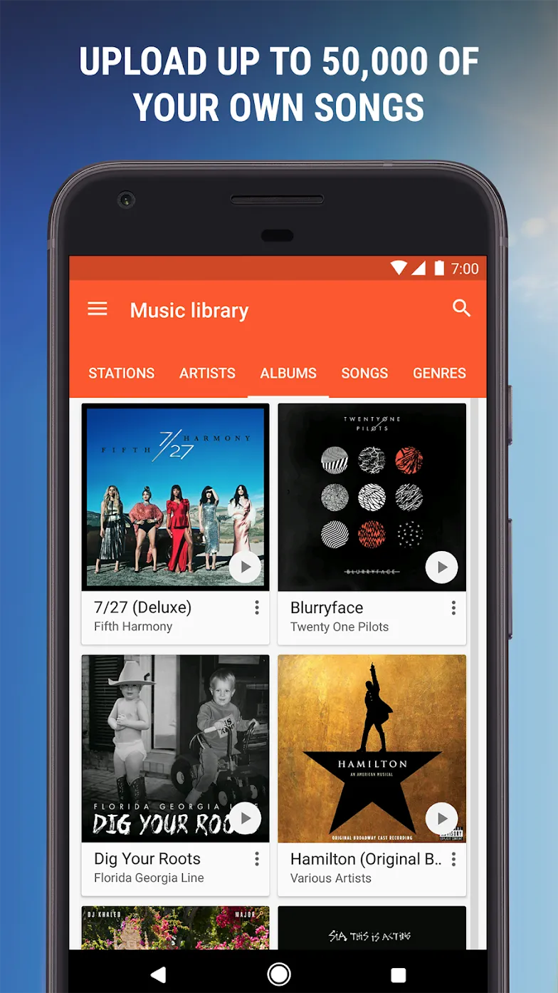 Google Play Музыка Screenshot 5
