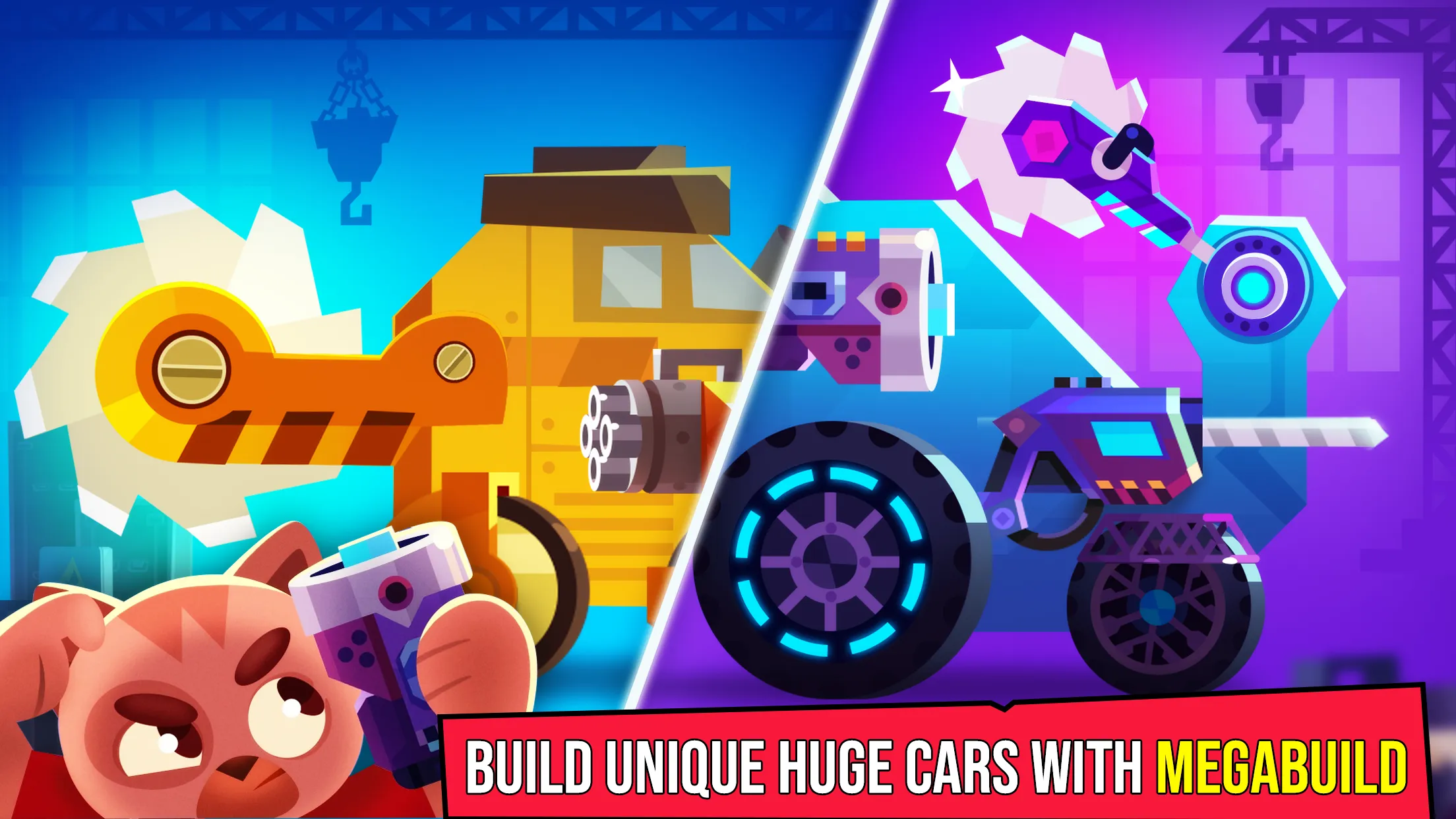 CATS: Crash Arena Turbo Stars v3.34.1 APK Мод (Меню, Режим бога) Screenshot 2