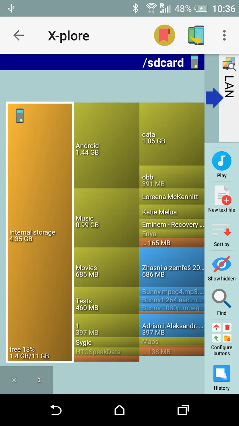 X-plore File Manager Donate [мод: полная версия] Screenshot 2