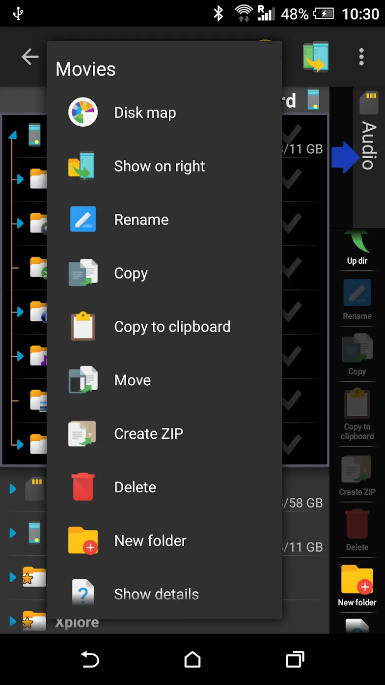 X-plore File Manager Donate [мод: полная версия] Screenshot 3