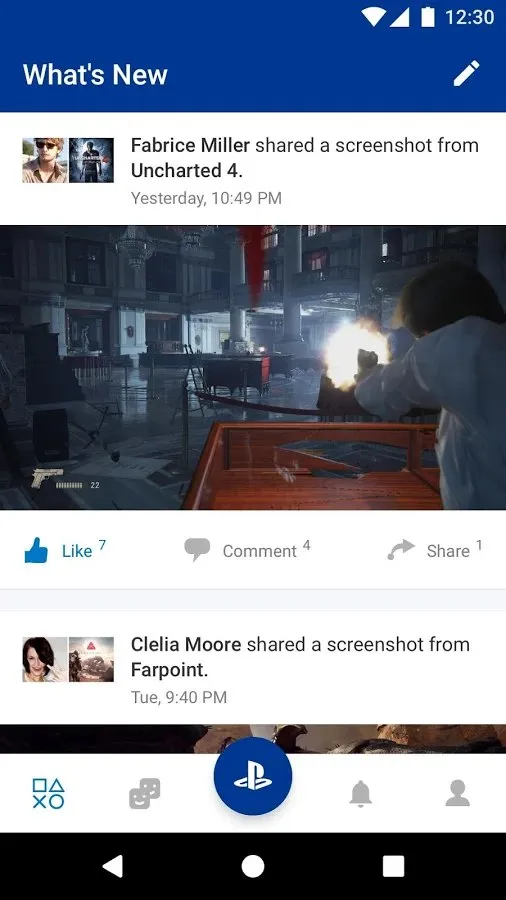 PlayStation App Screenshot 1 PlayStation App Screenshot 1