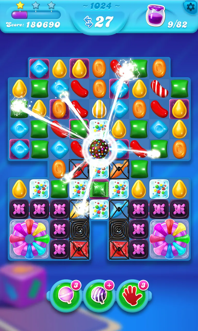 Candy Crush Soda Saga v1.318.4 APK Мод (Много ходов) Screenshot 3