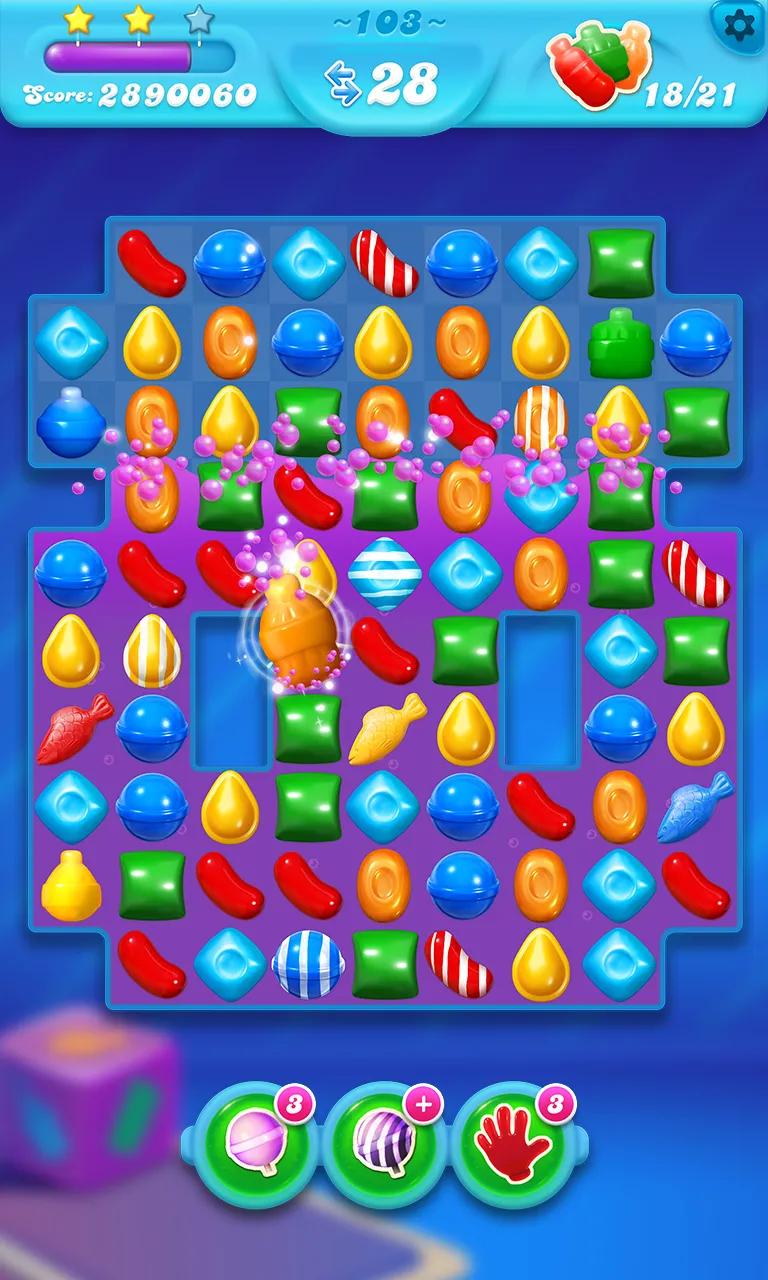Candy Crush Soda Saga v1.318.4 APK Мод (Много ходов) Screenshot 4