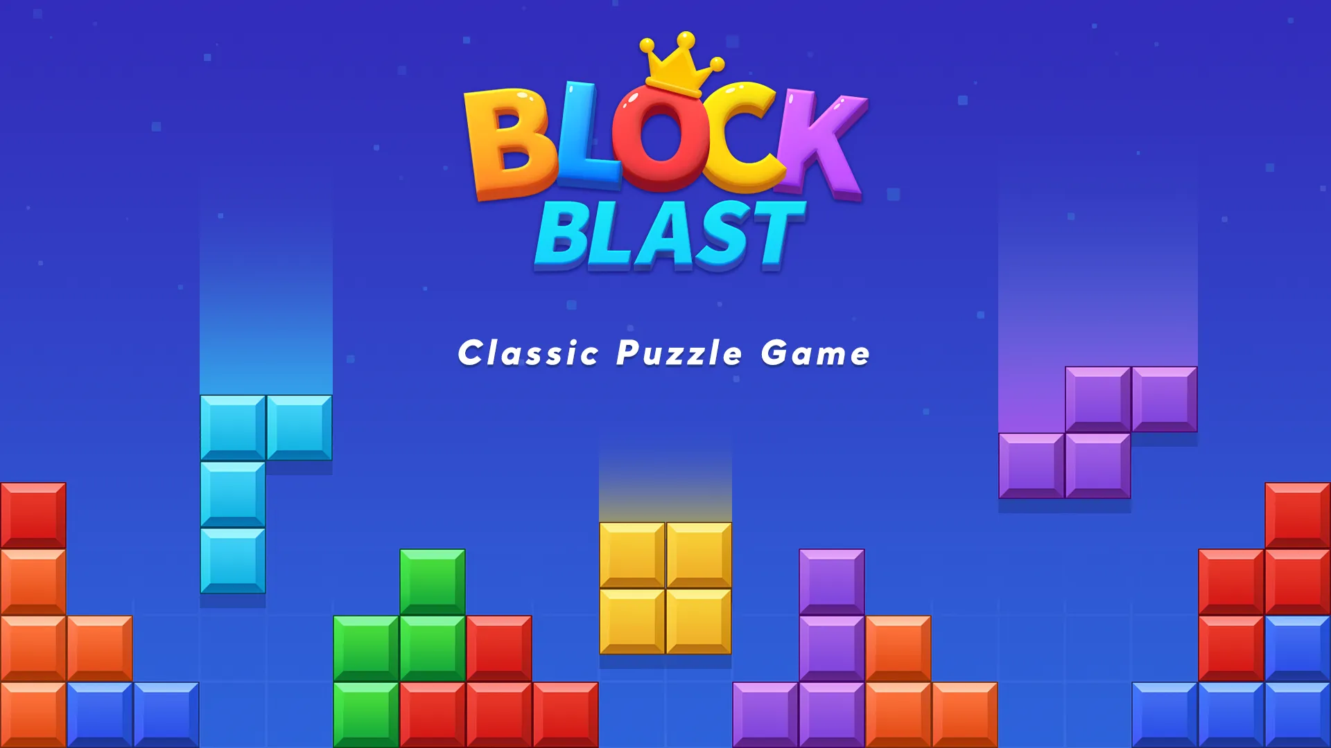 Блок Бласт (Block Blast) v9.8.6 APK Мод (Меню, Много корон) Screenshot 1