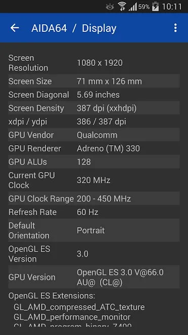 AIDA64 Screenshot 3