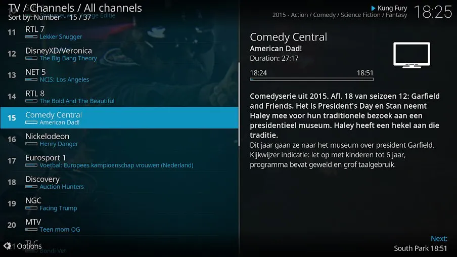 Kodi Screenshot 2