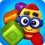 Скачать полную версию Toy Blast Мод (Меню, Много монет, жизней, бустеров) на Андроид