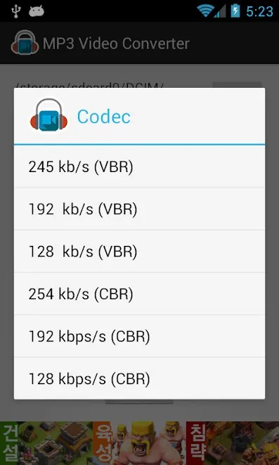 MP3 Video Converter Screenshot 3