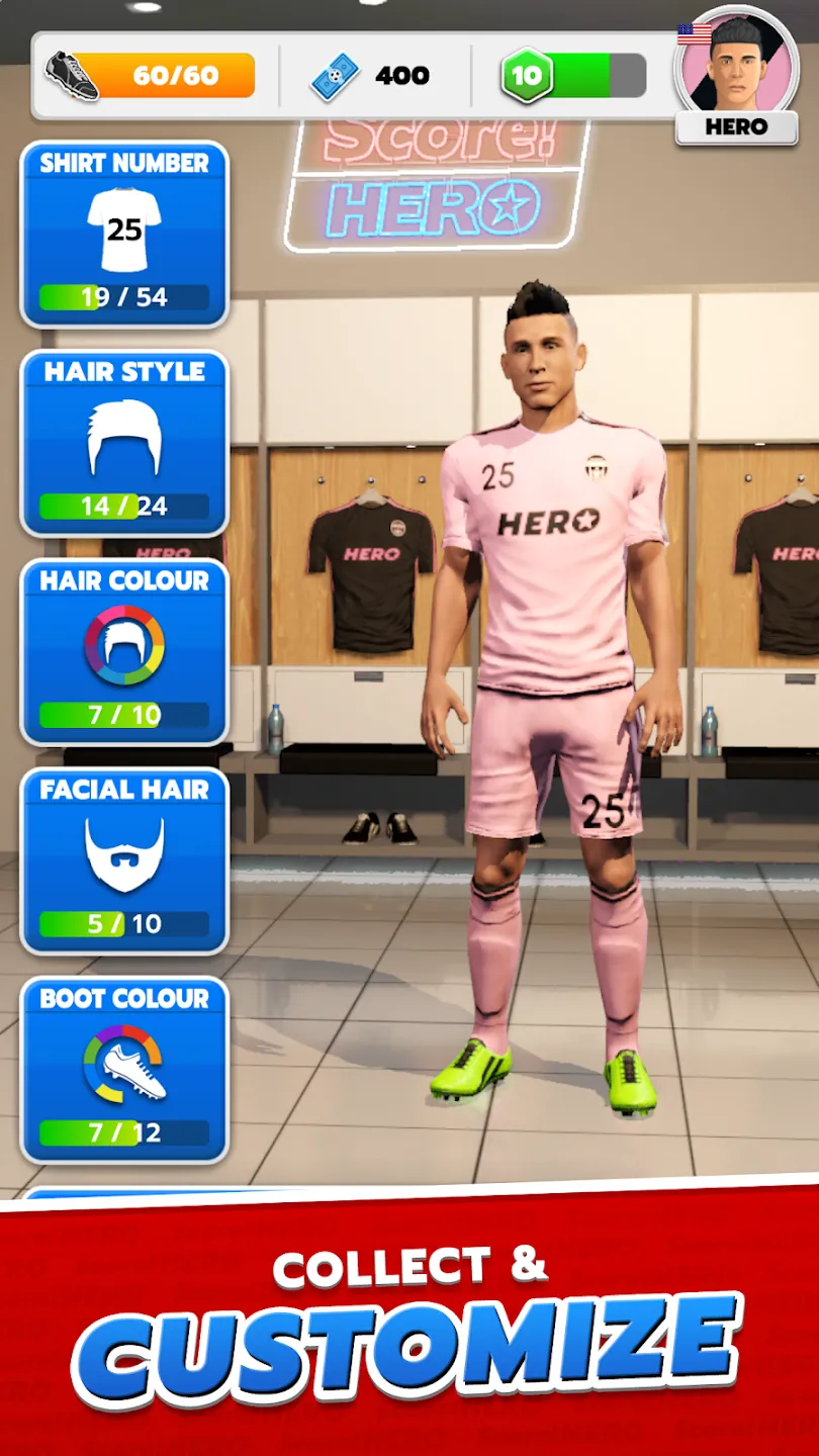 Score! Hero v4.510 APK Мод (Много денег) Screenshot 1