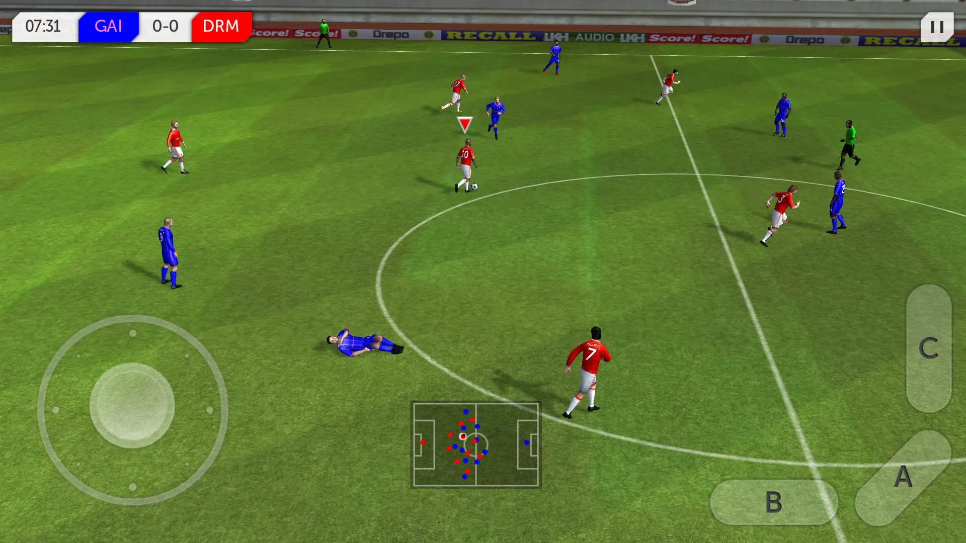 Dream League Soccer Classic v2.07 APK Мод (Много денег) Screenshot 1