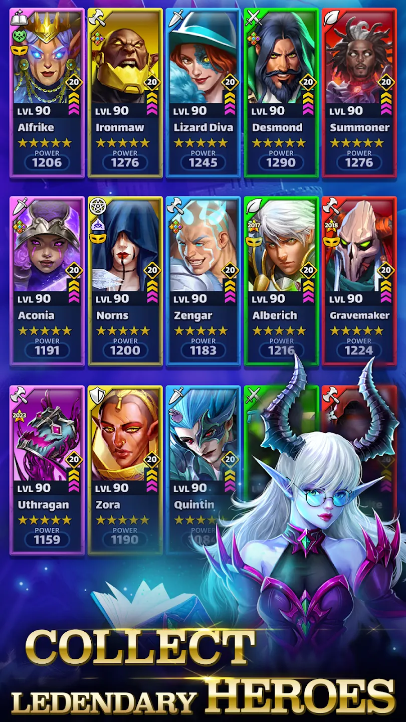 Empires & Puzzles v86.0.0 APK Мод (Меню, Game Speed) Screenshot 3