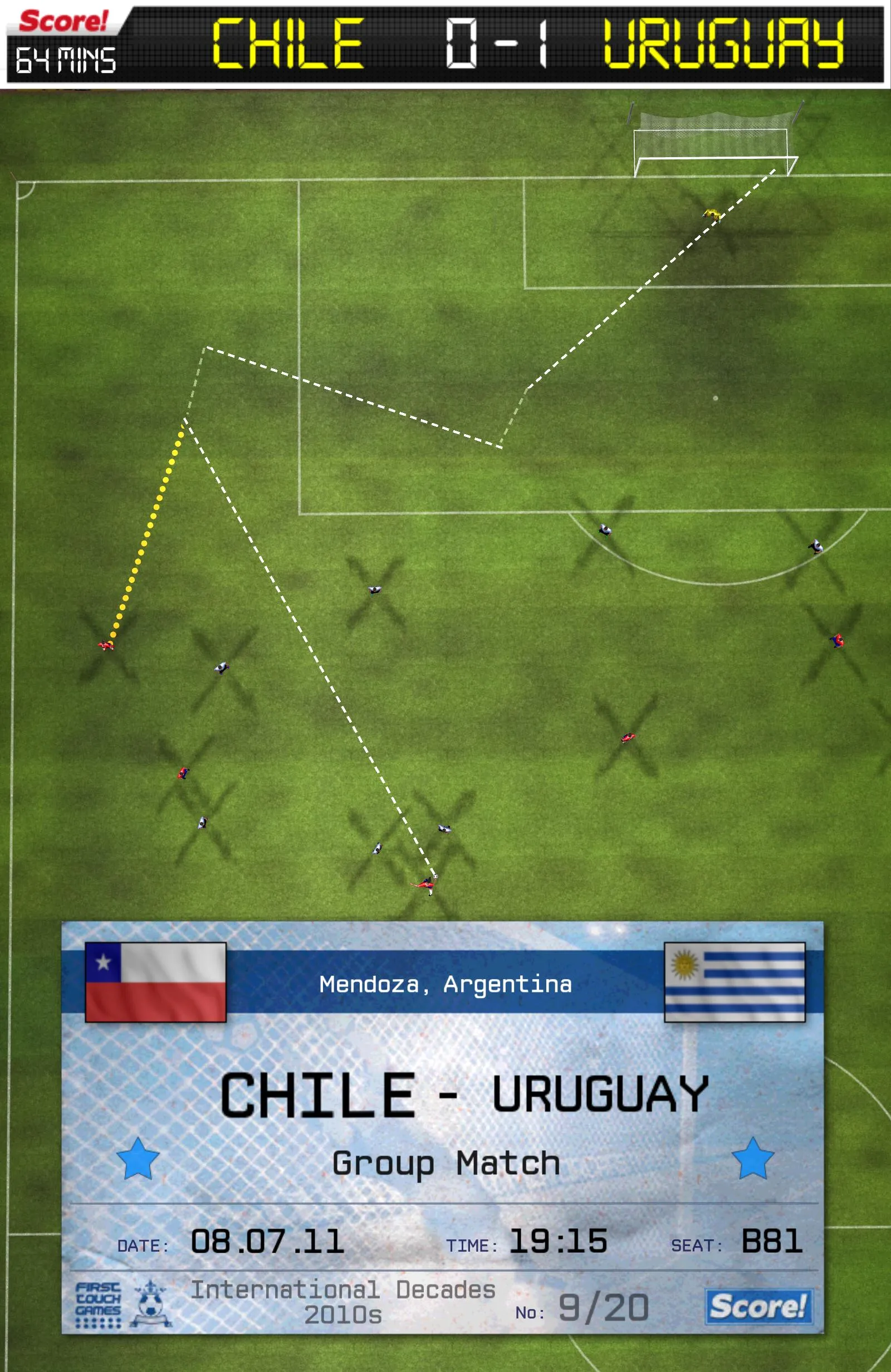 Score! World Goals [мод: много денег] Screenshot 4