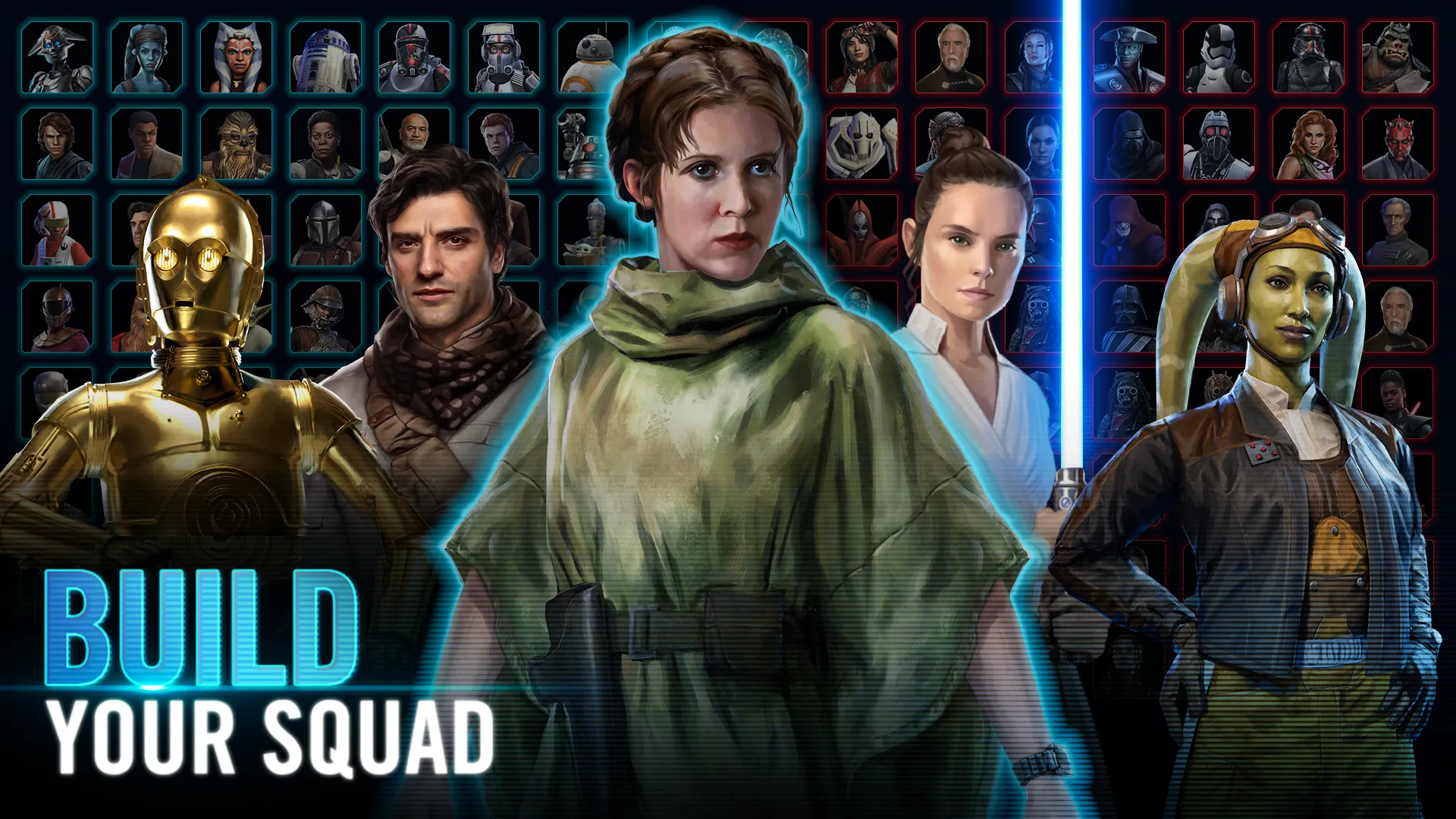 Star Wars™: Галактика героев v0.40.2012955 APK Мод (Меню, Режим бога, Один удар) Screenshot 1