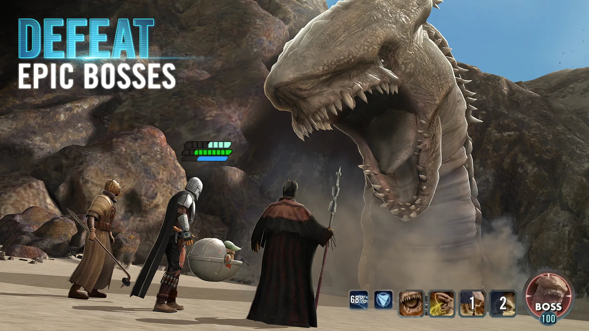 Star Wars™: Галактика героев v0.40.2012955 APK Мод (Меню, Режим бога, Один удар) Screenshot 3
