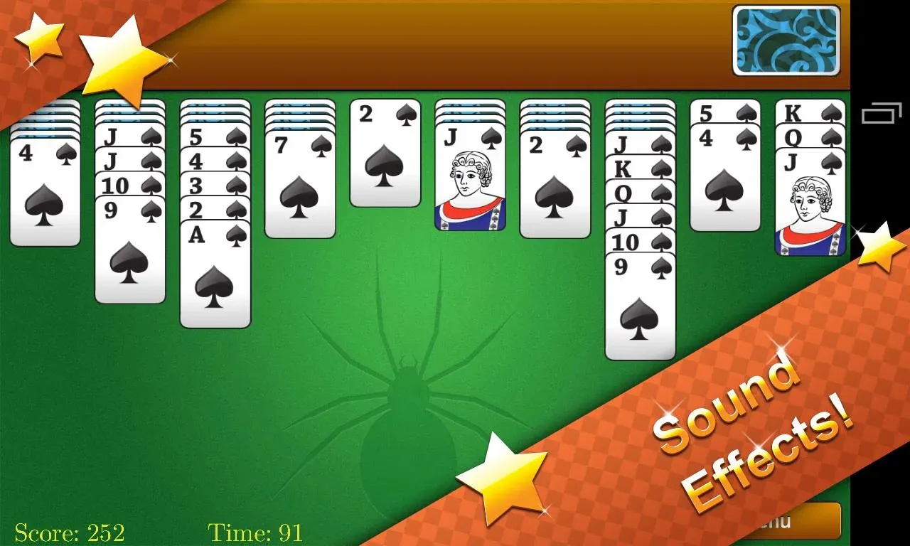 Классический пасьянс 'Паук' v1.6.3 APK Screenshot 4