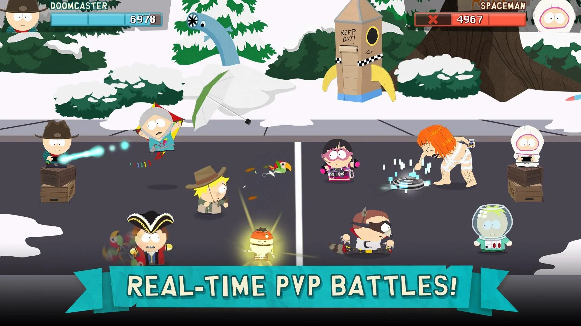 Южный Парк: Разрушитель Мобил v5.4.1 APK Мод (Много энергии) Screenshot 3