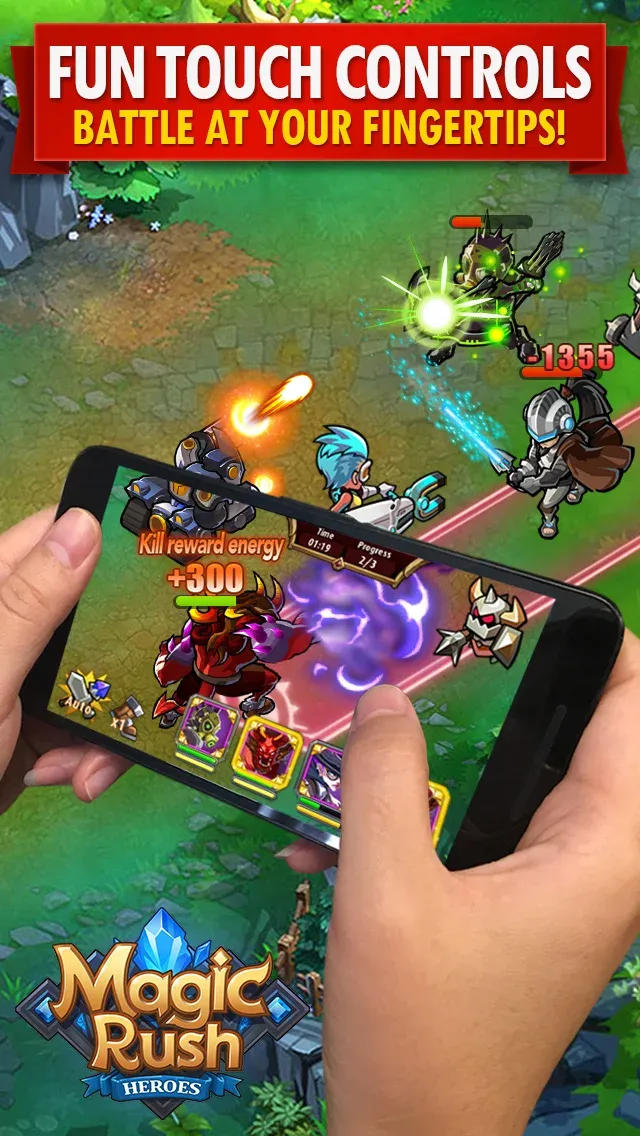 Magic Rush: Heroes v1.1.351 APK Screenshot 1