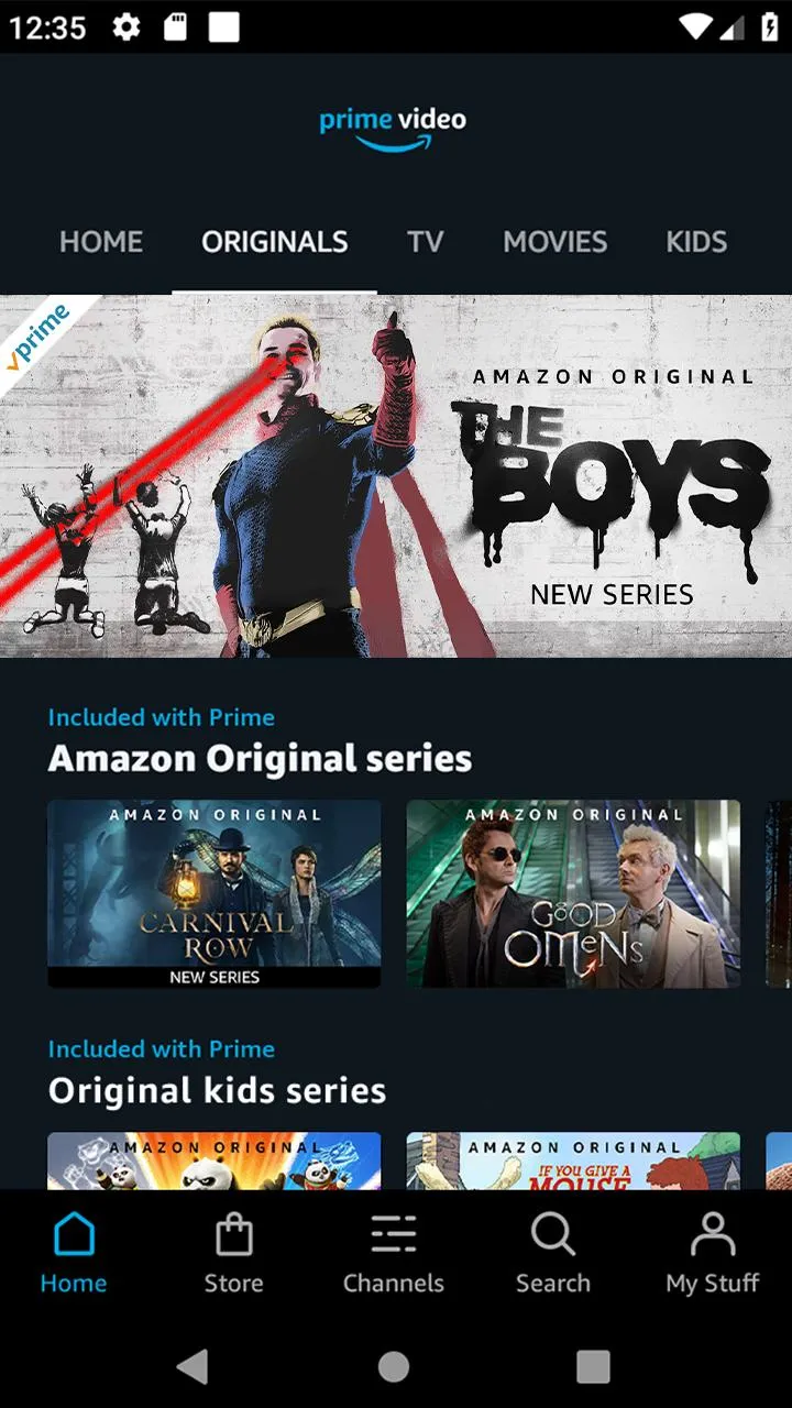 Amazon Prime Video Screenshot 2