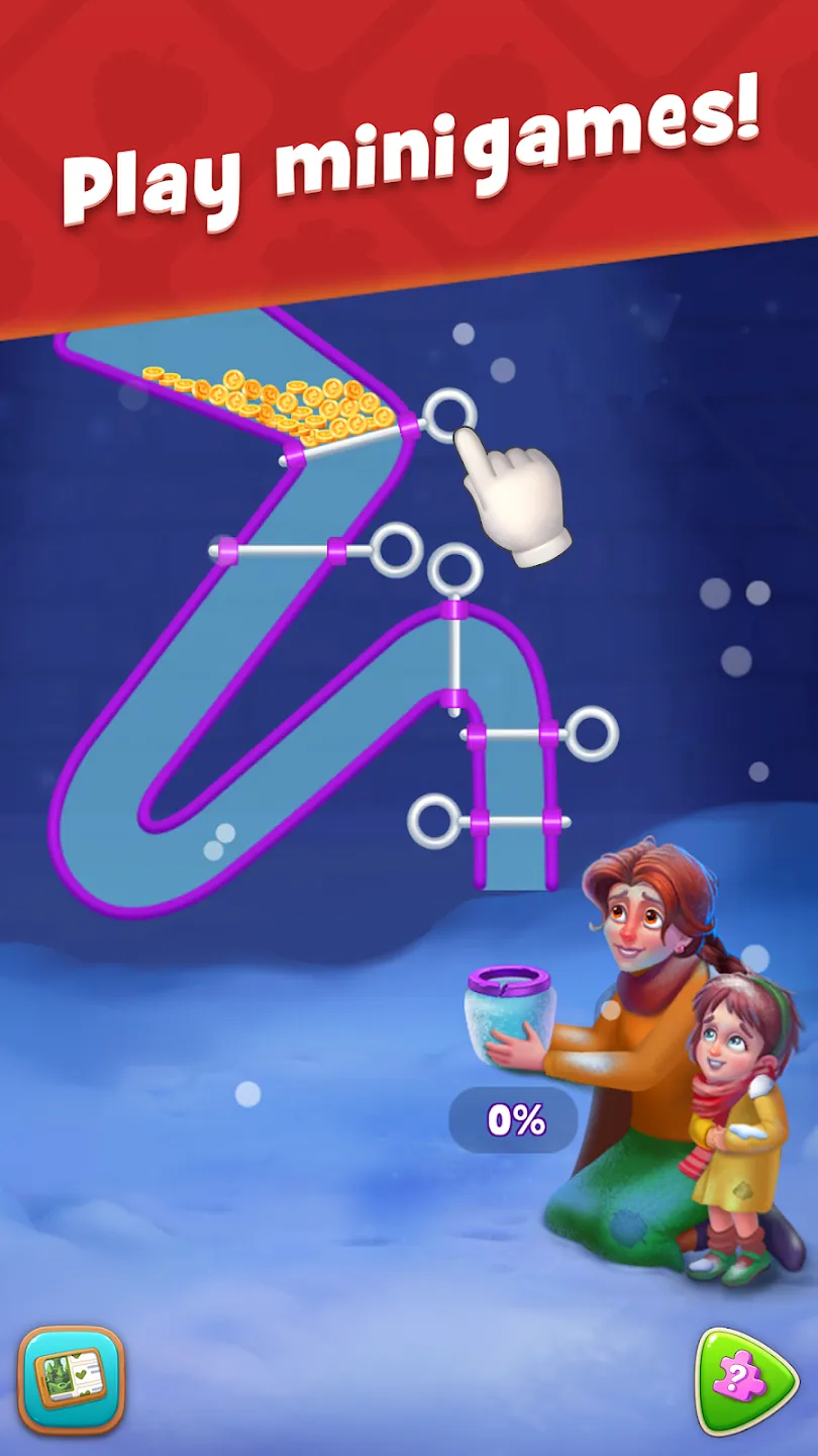 Gardenscapes v9.6.0 APK Мод (Много денег) Screenshot 1