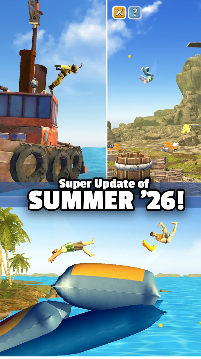 Flip Diving v4.7.50 APK Мод (Много монет) Screenshot 4