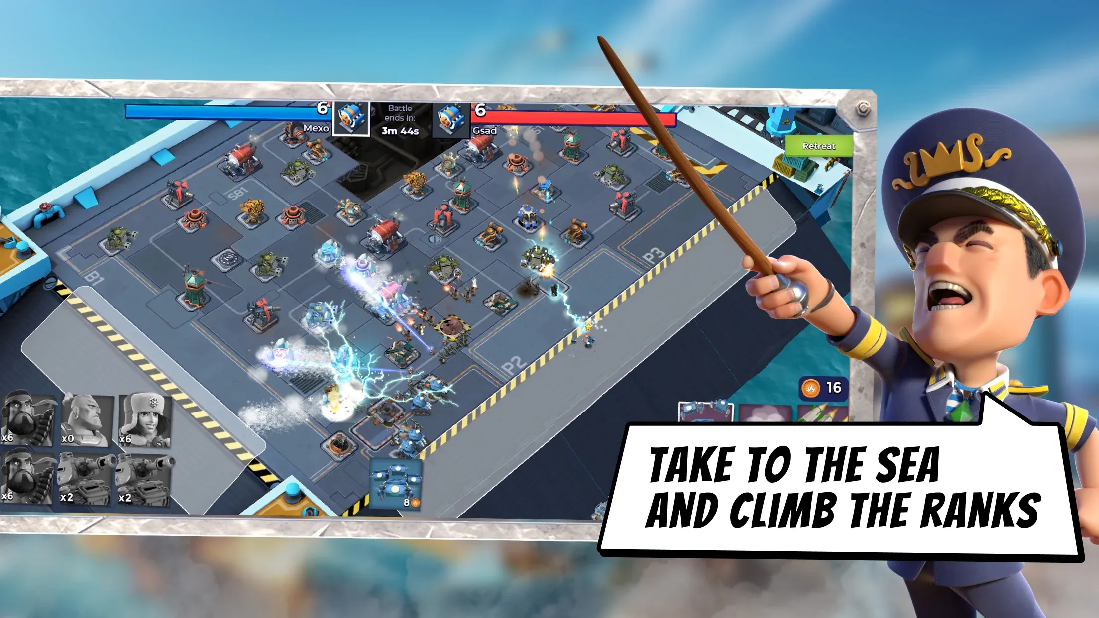 Boom Beach v61.102 APK Мод (Много денег) Screenshot 4