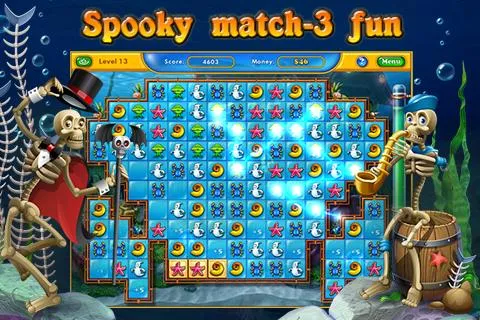 Fishdom Spooky HD v1.0.1 APK Screenshot 1