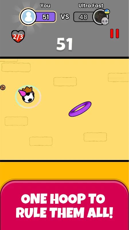 Flappy Dunk v2.15.4 APK Мод (Меню, Скины разблокированы) Screenshot 1