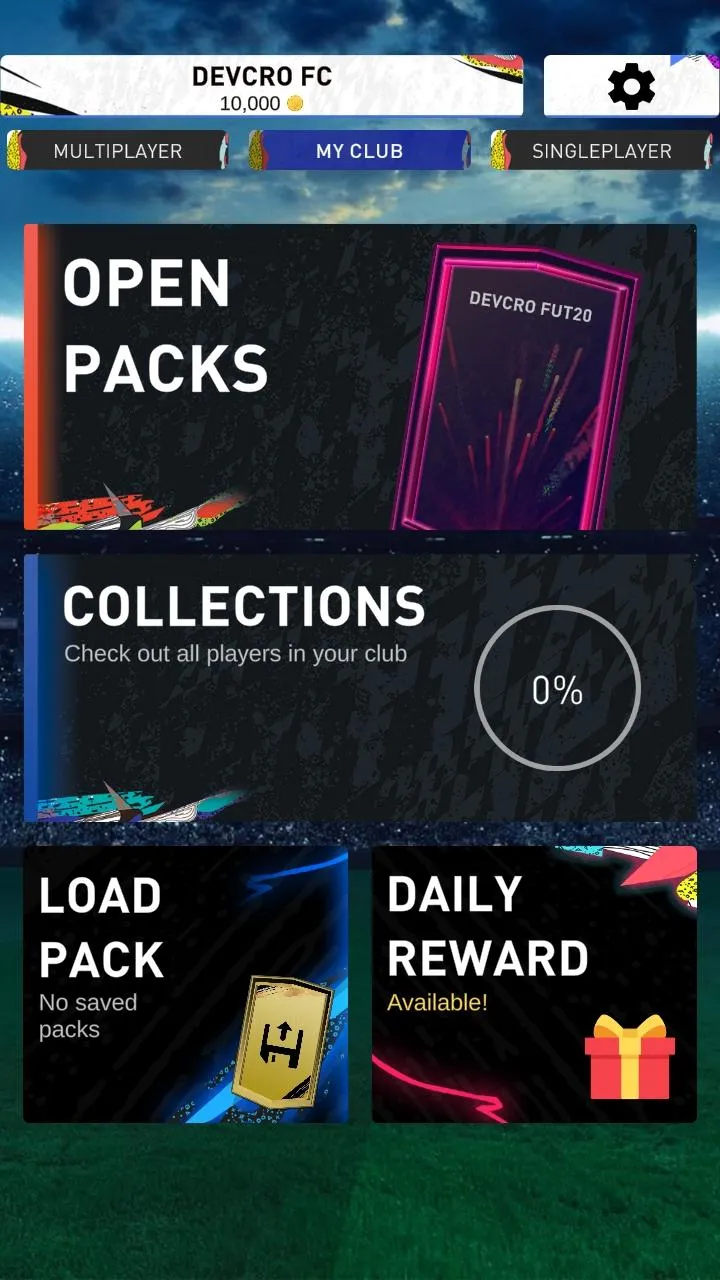 DEVCRO 20 - Draft, Packs Screenshot 1