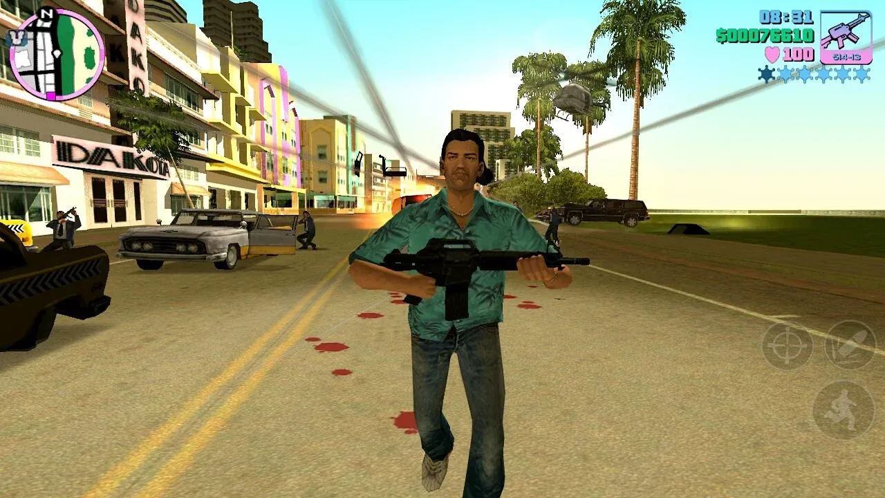 Grand Theft Auto: Vice City v1.12.259 APK Мод (Меню, Много денег) Screenshot 2