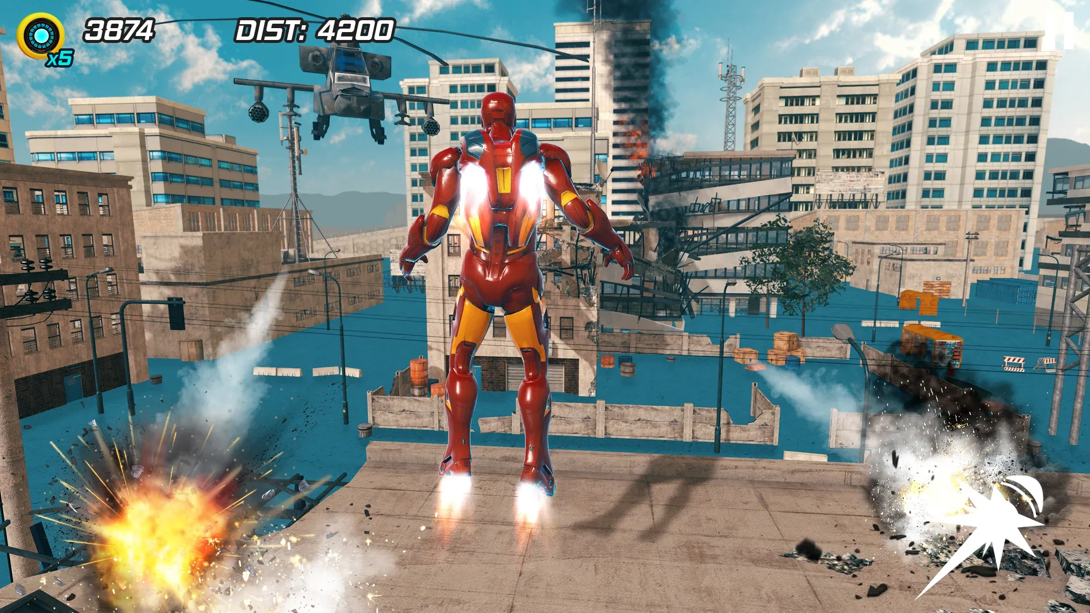 Iron Avenger No Limits v3.1 APK Мод (Много денег) Screenshot 3