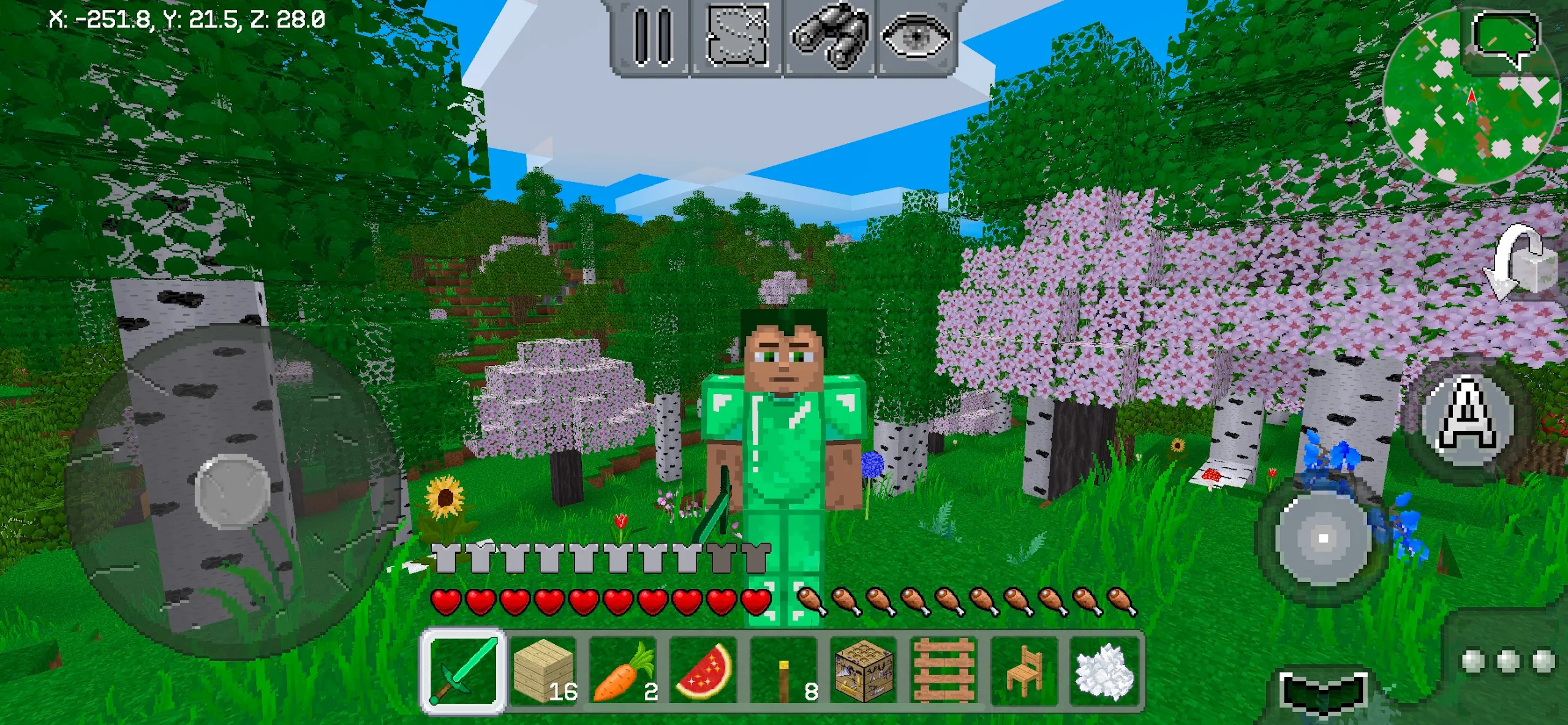 MultiCraft — Build and Mine! v2.0.16 APK Мод (Много денег) Screenshot 1