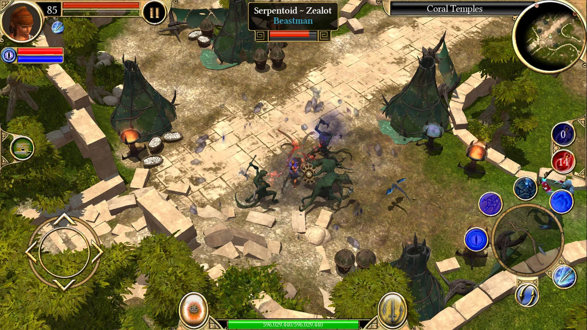 Titan Quest: Ultimate Edition v3.0.5365 APK Мод (Полная версия) Screenshot 1