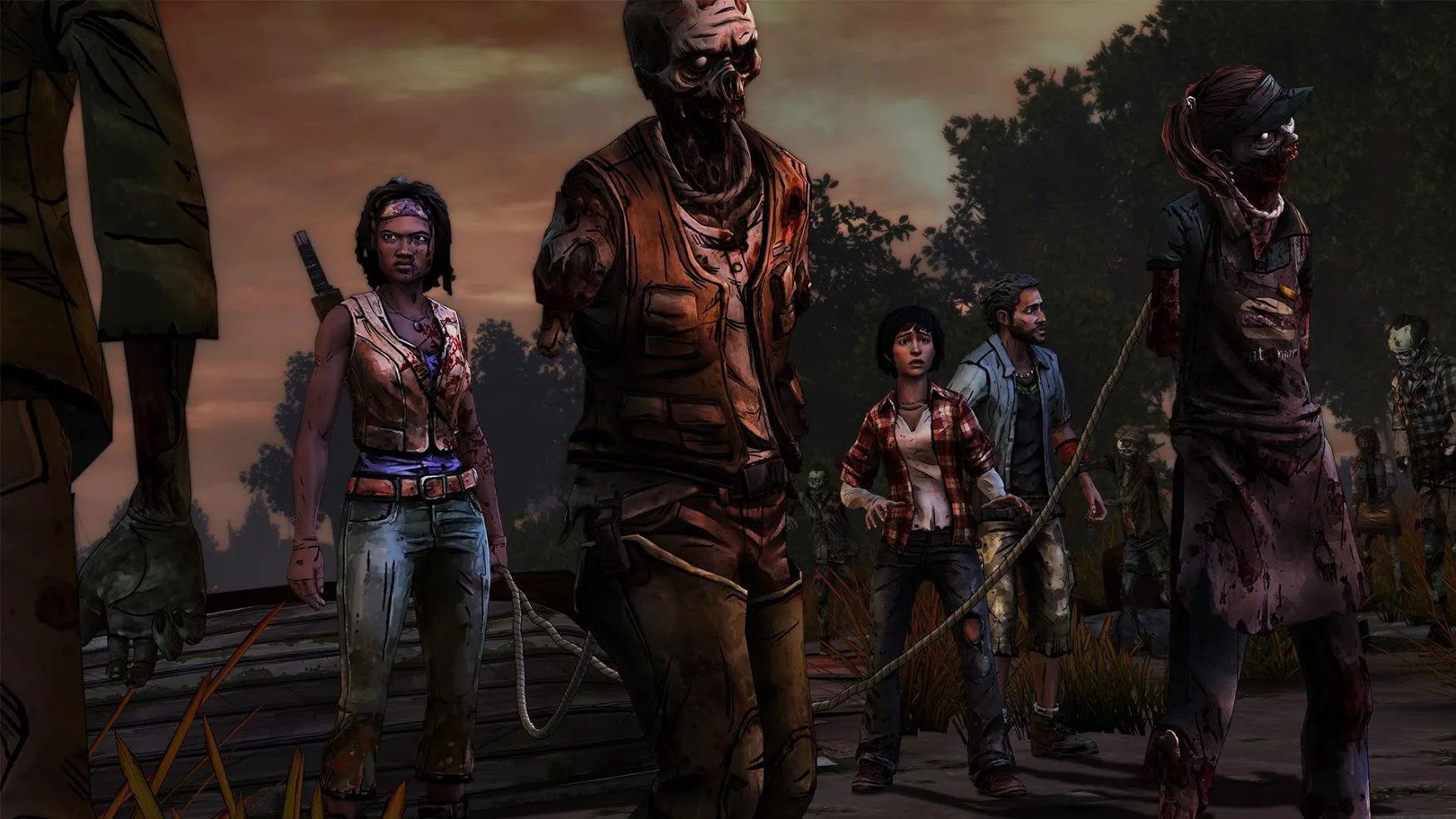 The Walking Dead: Michonne [мод: всё открыто] Screenshot 2