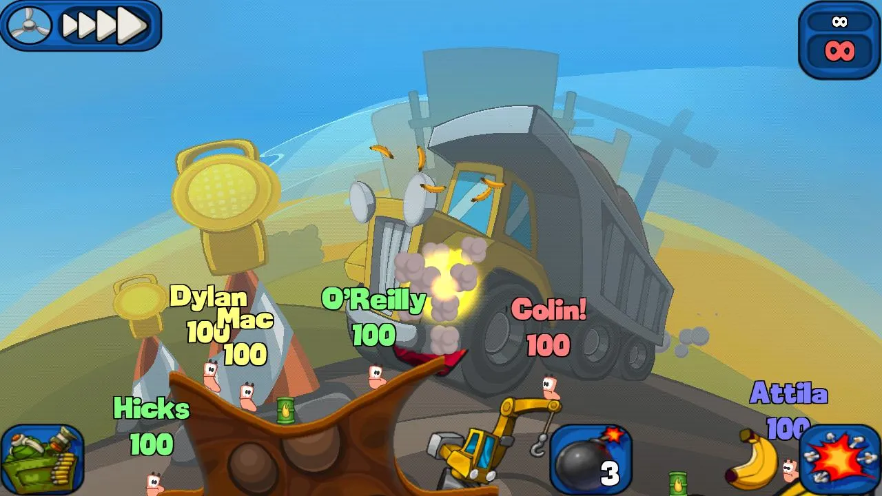 Worms 2: Armageddon [мод: много денег] Screenshot 4