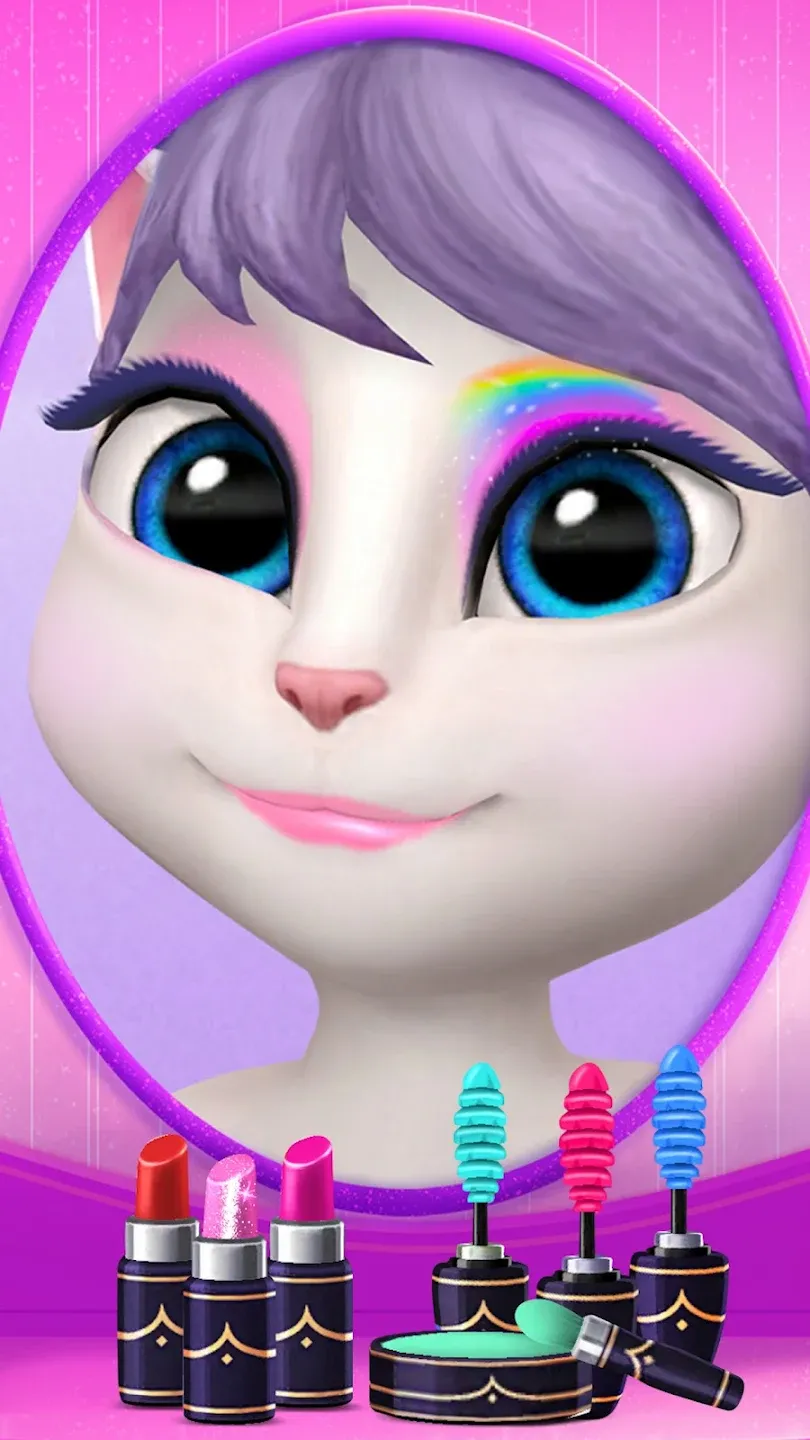 Моя Говорящая Анджела v26.3.10.8650 APK Мод (Много денег) Screenshot 2