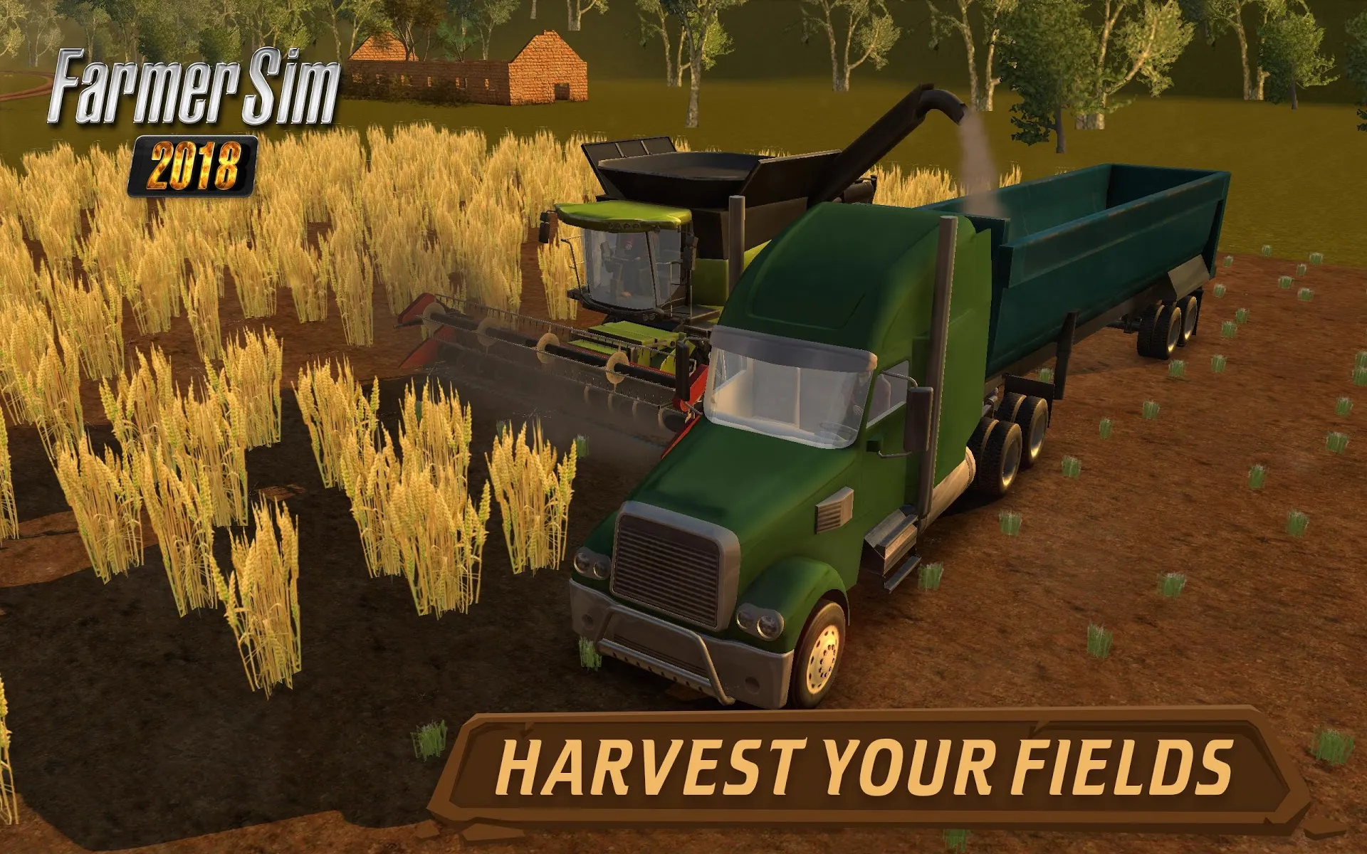 Farmer Sim 2018 [мод: много денег] Screenshot 5