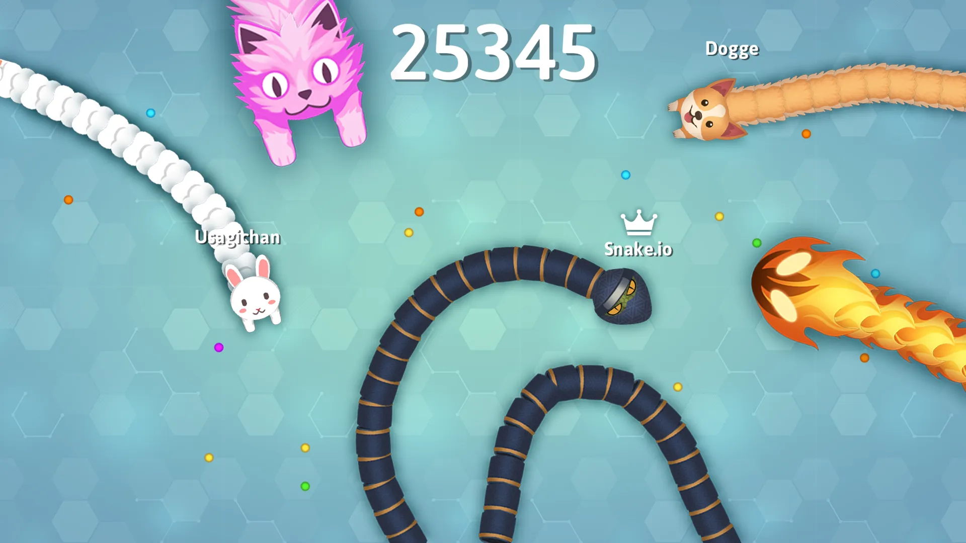 Snake.io v2.2.144 APK Мод (Меню, Разблокированы скины, Масштаб 0-10) Screenshot 1