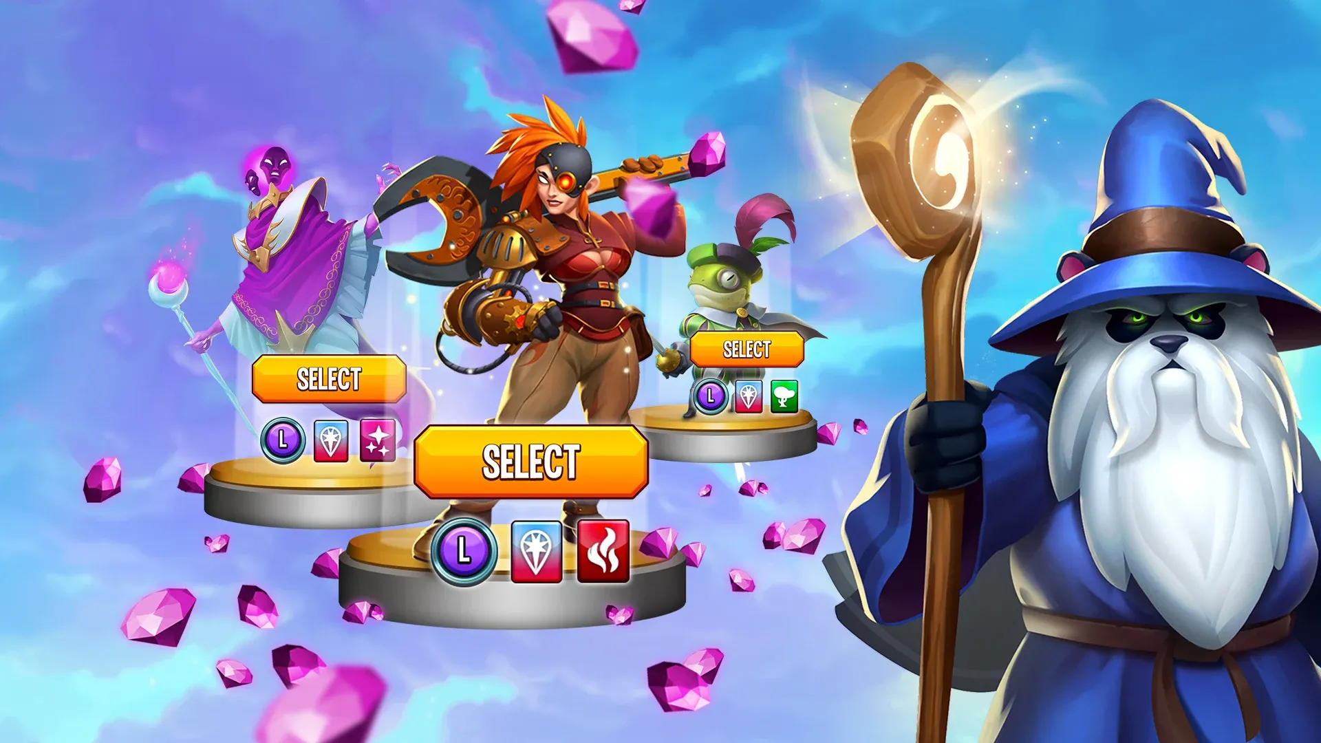 Легенды о монстрах v19.4 APK Мод (Меню, Всегда победа) Screenshot 4