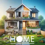 Скачать мод Home Design Makeover v6.8.4g APK Мод (Меню, Много денег, АнтиБан) на Андроид