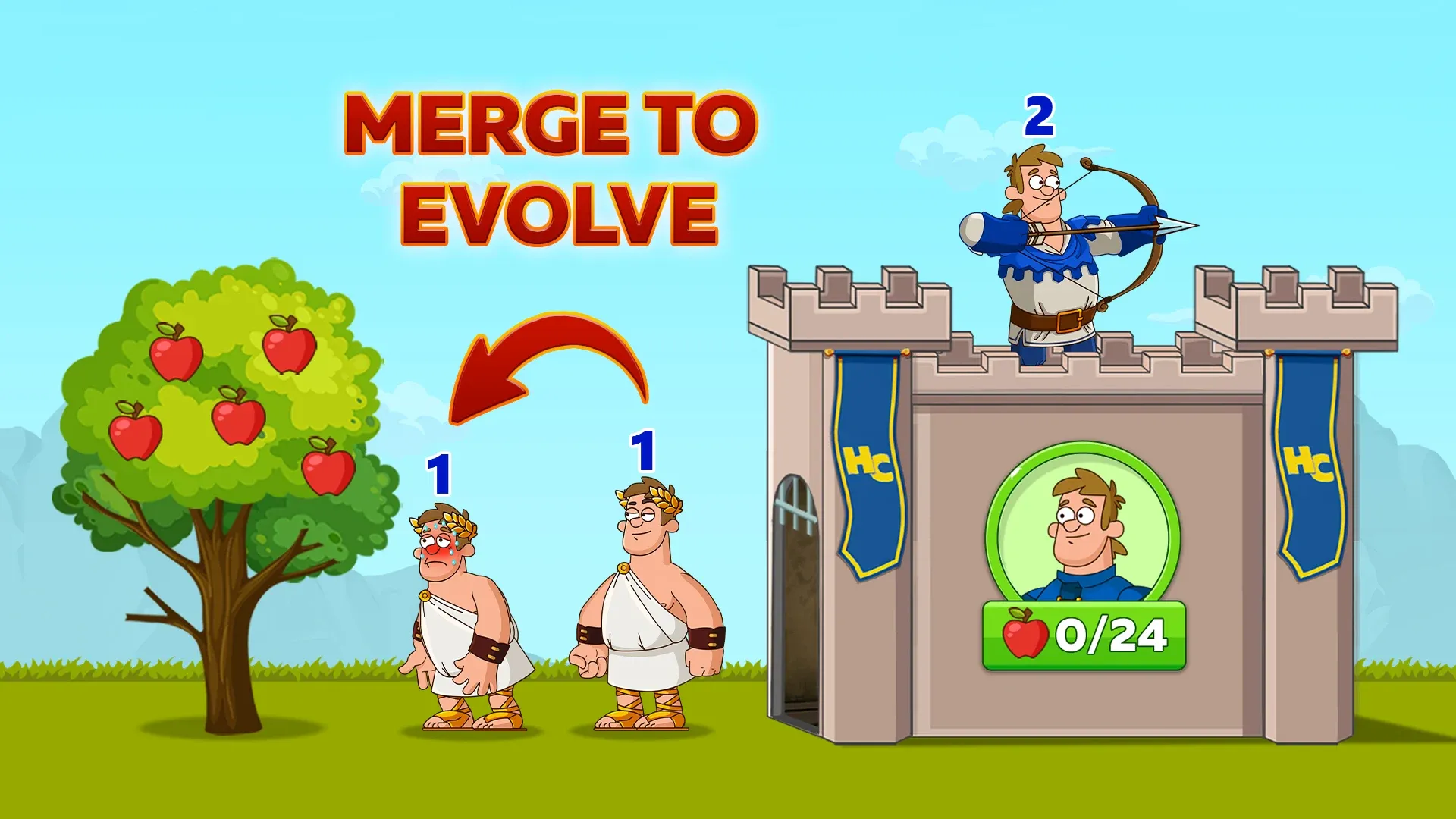 Hustle Castle: Замок и рыцари v1.145.0 APK Мод (Меню, Режим бога, Скорость) Screenshot 2