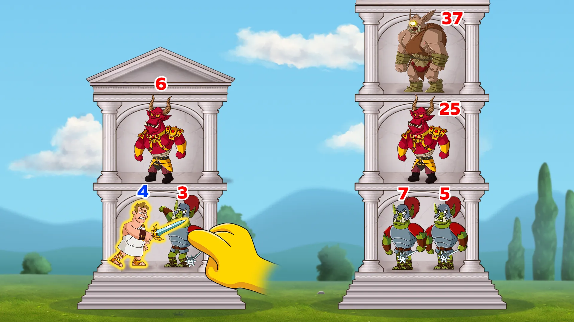 Hustle Castle: Замок и рыцари v1.145.0 APK Мод (Меню, Режим бога, Скорость) Screenshot 4