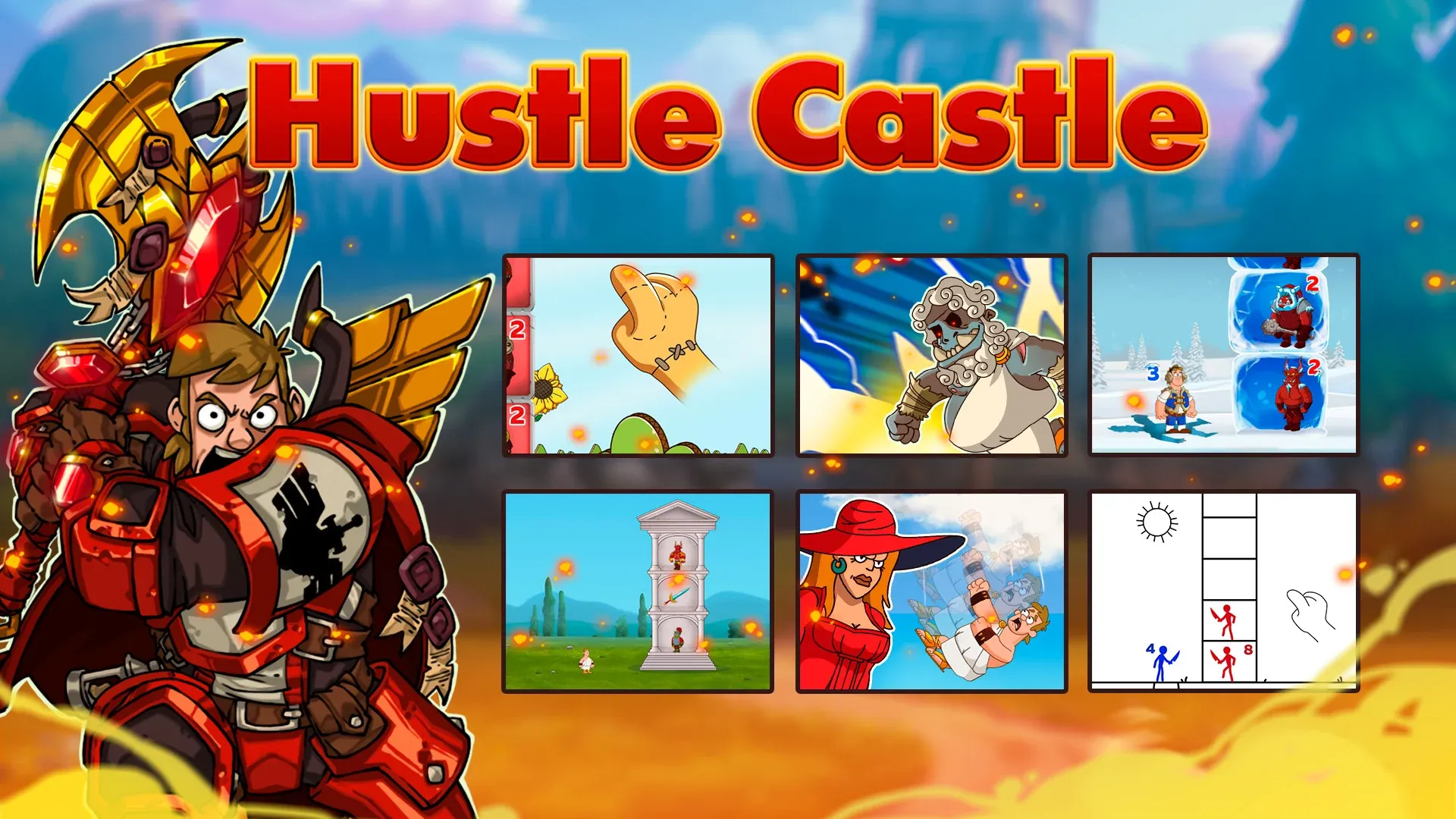 Hustle Castle: Замок и рыцари v1.145.0 APK Мод (Меню, Режим бога, Скорость) Screenshot 5