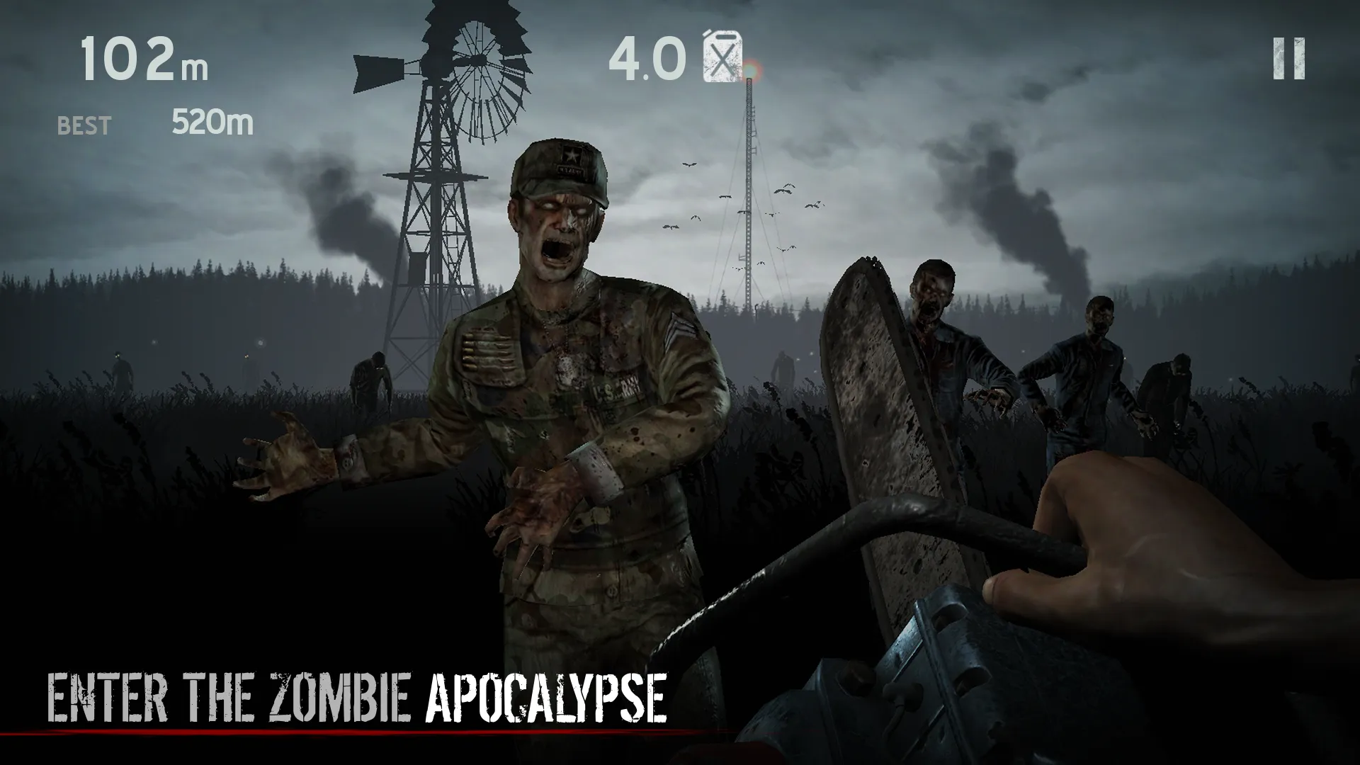 Зомби в тумане [Into the Dead] v2.9.4 APK Мод (Много денег) Screenshot 1
