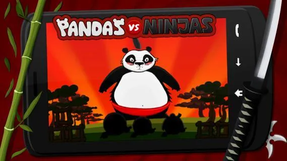 Pandas vs Ninjas Screenshot 1