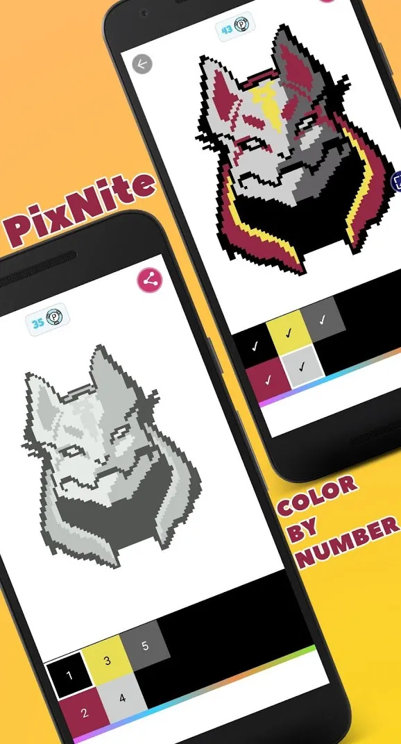 PixNite – Раскраска по номерам Screenshot 1