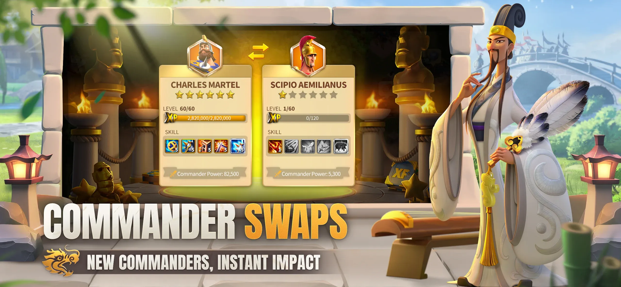 Rise of Kingdoms: Lost Crusade v1.1.7.26 APK Мод (Мультипликатор скорости) Screenshot 3